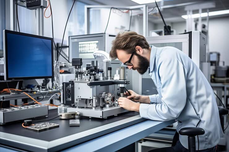 Manutenção de equipamentos elétricos de laboratórios