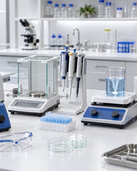 Melhores materiais para laboratório e análises